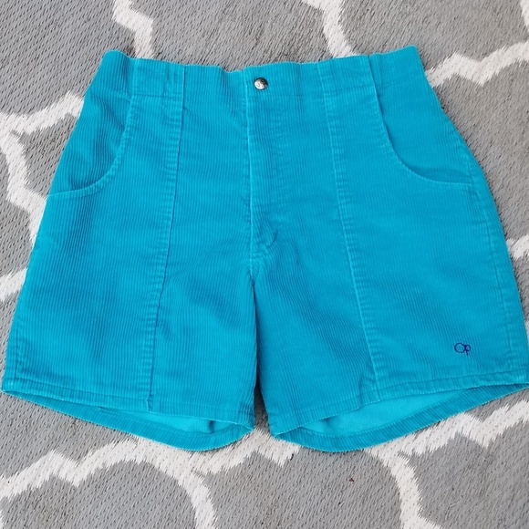 80's op corduroy shorts